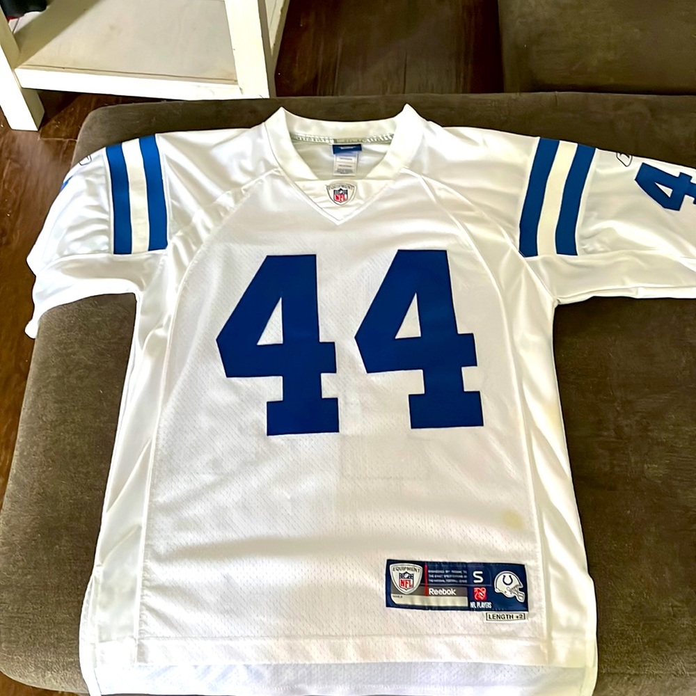 Men’s Reebok Indianapolis Colts Dallas Clark stitched jersey